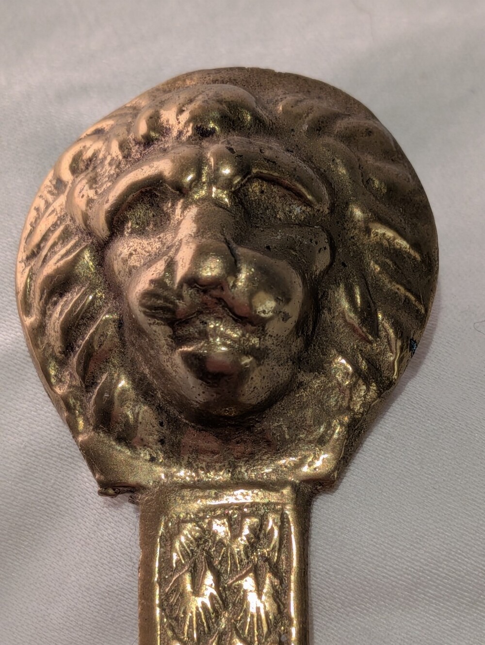 VTG Brass Lion Letter Opener